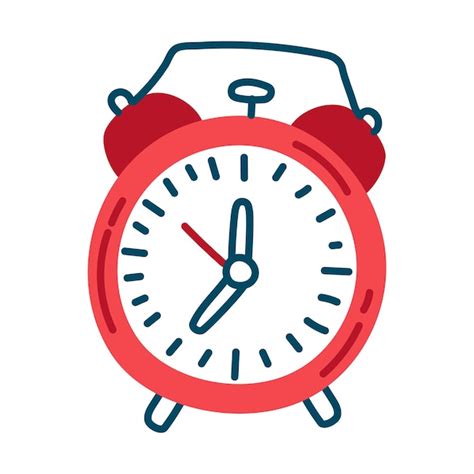 Premium Vector Vector Alarm Clock Icon Alarm Clock That Sounds Loudly