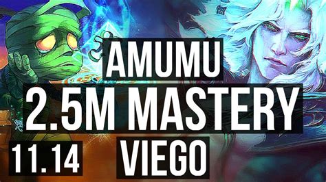 AMUMU Vs VIEGO JUNGLE Rank 3 Amumu 2 5M Mastery 1100 Games 8 3