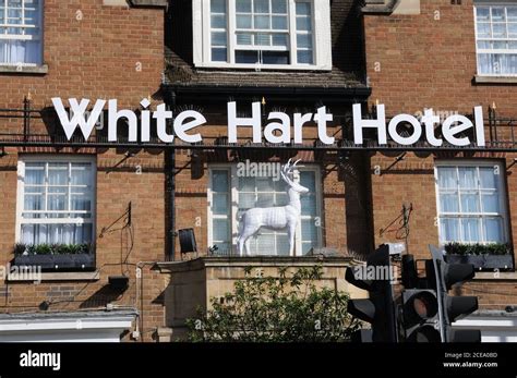 White Hart Hotel Newmarket Suffolk Stock Photo Alamy