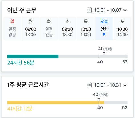 주휴수당 계산기 시프티