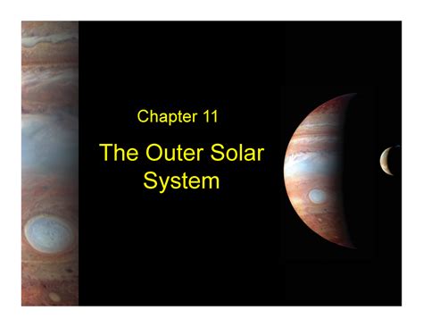 Chapter Astronomy Lecture Notes And Power Points The Outer