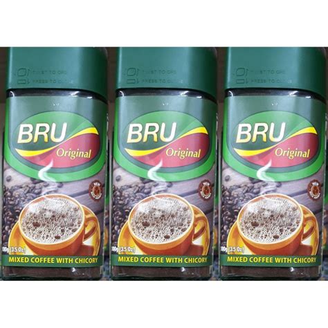 Bru Coffee Original Bottle 100g Readystock Shopee Malaysia