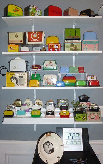 My Toaster Collectibles - #1 - Toaster Toys & Toaster Salt & Peppers | Toy collection display ...