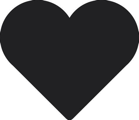 Download Hd Corazon Heart Shape Heart Clipart Black And White