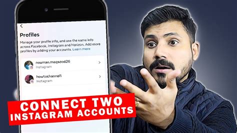 How To Link Two Instagram Accounts 2 Instagram Account Kaise Jode