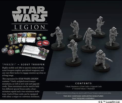 Star Wars Legion Scout Troopers Unit Expansion Great Escape