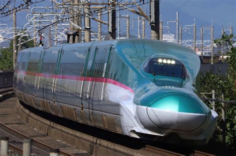 Jr東日本 E5系新幹線電車 はやぶさ 南福島駅 鉄道フォト・写真 By 立体さん レイルラボ Raillab