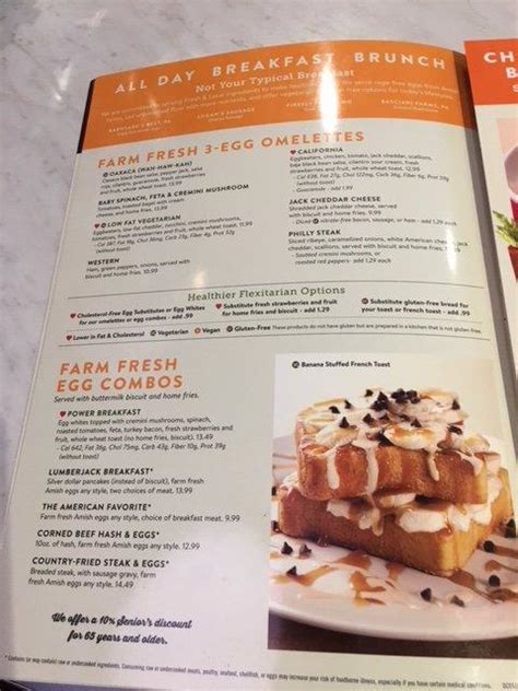 Menu At Silver Diner Restaurant Frederick