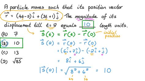 How To Calculate Magnitude Of Displacement Stepstobecomeafashiondesigner