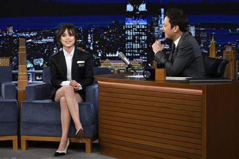 Jenna Ortega Chats Twice Performs On Tonight Show Starring Jimmy Fallon Special Look