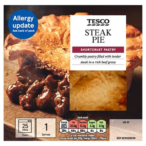 Tesco Steak Pie 200g Really Good Culture