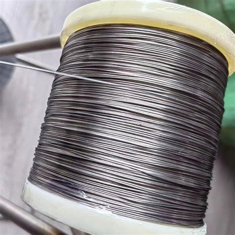 ASTM B863 Grade 7 Titanium Wire In Spool For Chemical Filler China