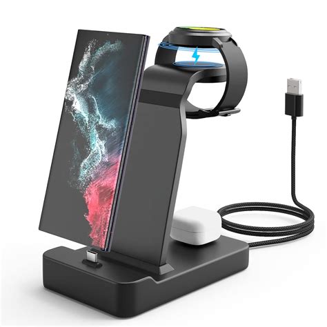 3 In 1 Galaxy Watch 5 Charger Station For Wireless Magnet