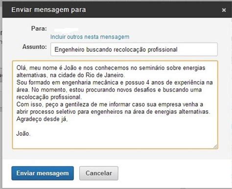 Exemplos De Emails Para Enviar Curriculo Novo Exemplo