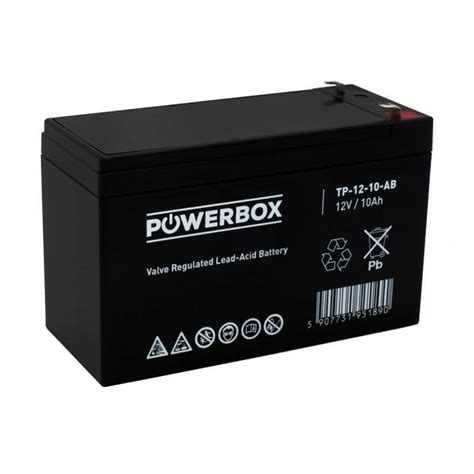 Akumulator AGM 12V 10Ah POWERBOX Sklep Internetowy Inerge Pl