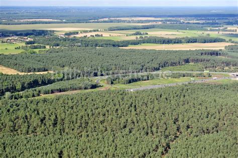 Luftbild Groß Ziethen Vorbereitungen für den Ausbau am