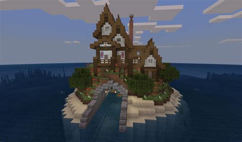 Floating House Minecraft