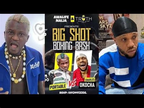 Charles Okocha And Portable Zazu Boxing Match Was A Vibe Nollywood