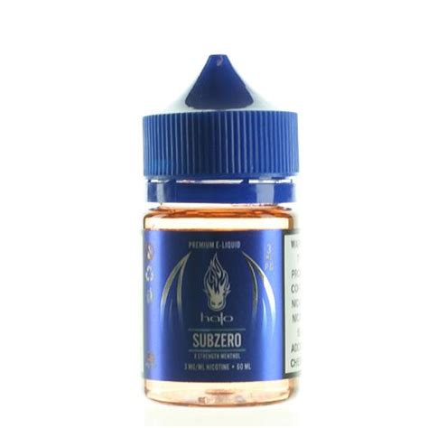 Halo SubZero 60ml Vape Juice 6MG Element Vape