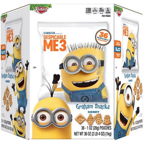 Keebler Grahams Crackers Despicable Me 36oz 1 Each Delivery Or Pickup