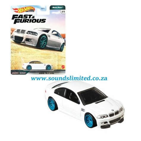 Hot Wheels Premium Fast Furious Euro Fast 5 5 BMW M3 E46 Real Riders Sounds Limited