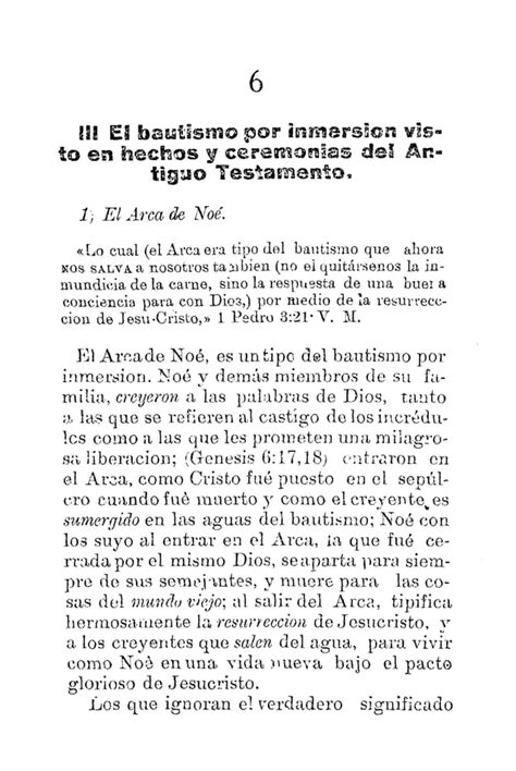 El Bautismo Biblico PDF