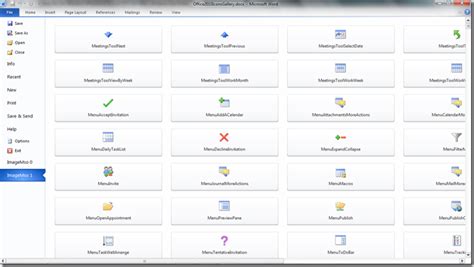 How To Use Standard Office Icons In Your Vsto Solution Codeproject