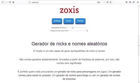 Criador De Nicks - Cinco geradores de nicks para Fortnite, Free Fire, PUBG e jogos online