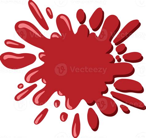 Blood Wound Splatter Illustration 12520995 PNG