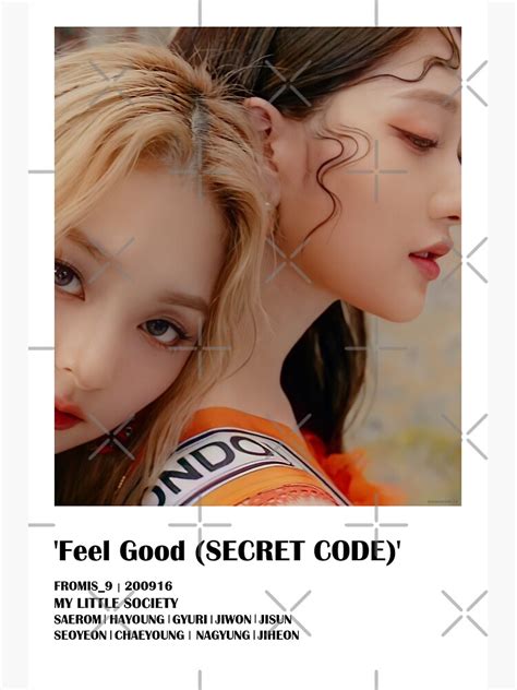 Fromis Feel Good Secret Code Nagyung X Seoyeon Ver