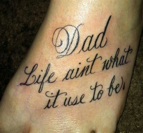 Rip Dad Quotes From Daughter Tattoos Shortquotes Cc