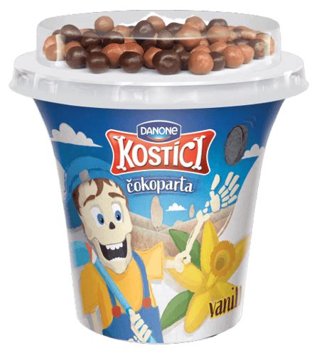 Kostíci Čokoparta jogurt vanilkový