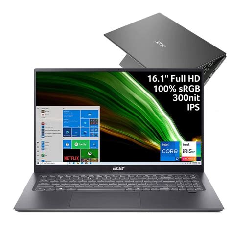 [Mới 100%] Acer Swift 3 SF316-51-740H (Core I7-11370H, Ram 16GB, SSD ...