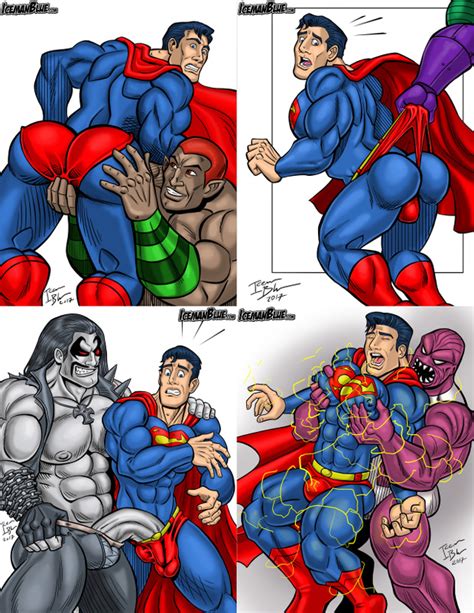 Rule 34 2017 Amazo Bara Big Penis Bulge Bulge Grab Clark Kent Dc Dc Comics Domination Gay Grey