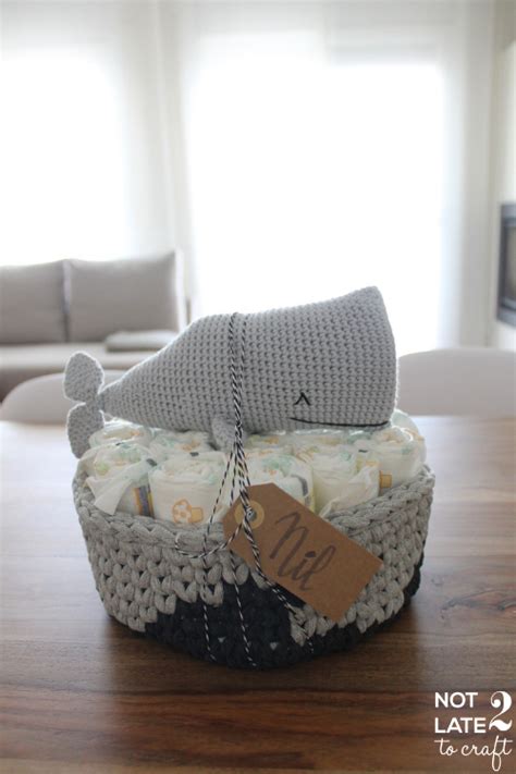 Not 2 Late To Craft Cistell Onades Waves Crochet Basket