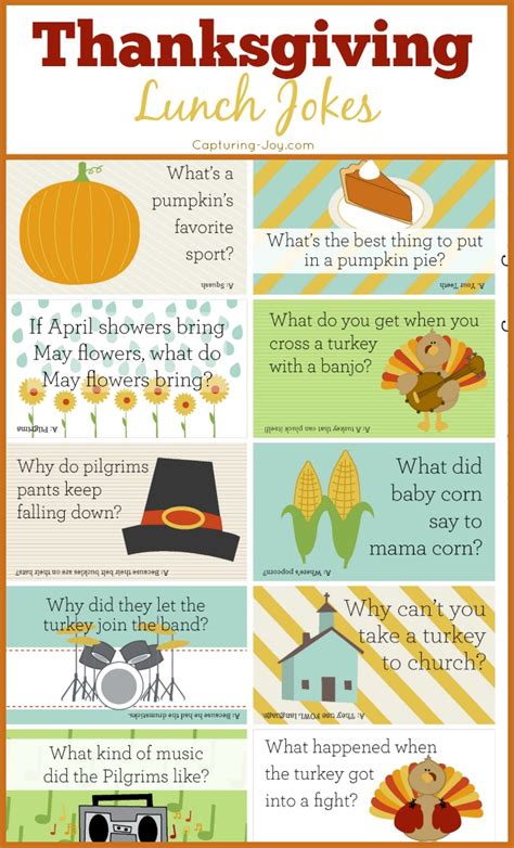 Printable Thanksgiving Jokes And Riddles Telegraph