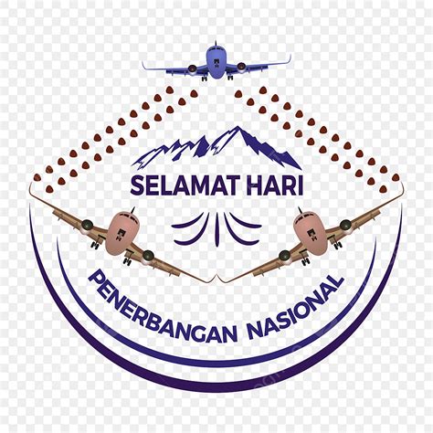 Selamat Hari Penerbangan Nasional Dise O Ilustraci N S Mbolo Png