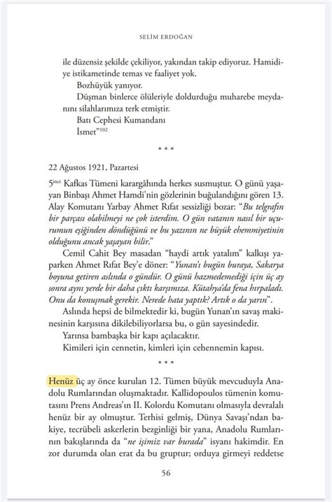 DR SELIM ERDOGAN on Twitter 3 İkinci İnönü Zaferi sonrası ne mi