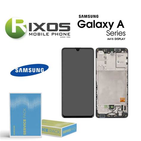 Samsung Galaxy A41 SM A415F Lcd Display Unit Complete GH82 22860A OR