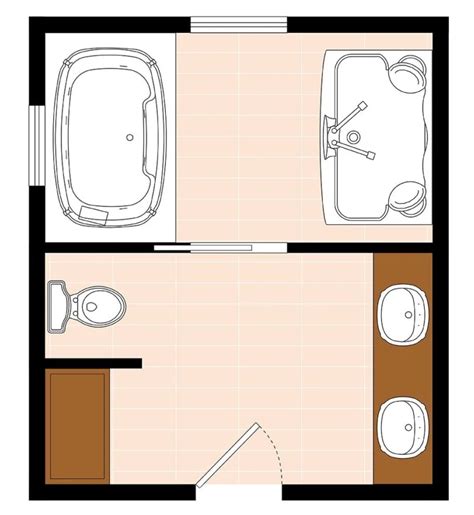 11 Best Bathroom Layout Design Ideas For 2024 Foyr