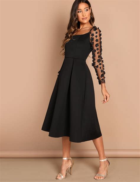 Shein Black Dresses At Tracy Abney Blog