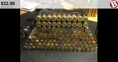 122 Once Fired 270 Winchester Brass Mobridge Sd