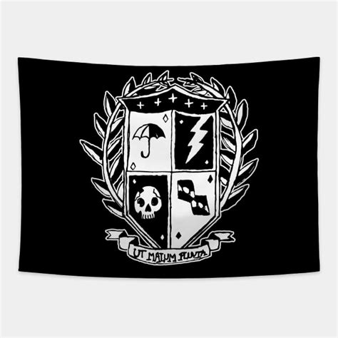 Umbrella Academy Crest Umbrella Academy Tapestry Teepublic