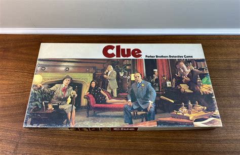 Vintage 1979 CLUE Parker Brothers Detective Game Complete Excellent Condition - Etsy