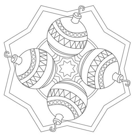 Mandales Nadal 2 Christmas Coloring Pages Mandala Christmas Mandala