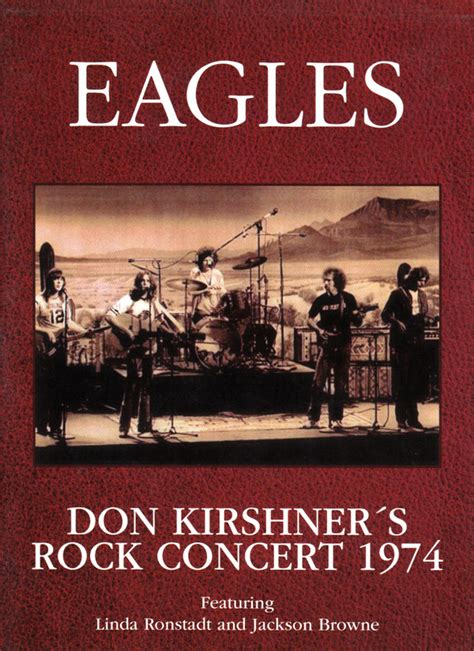 Eagles Don Kirshner S Rock Concert 1974 2008 Dvd Discogs