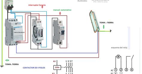 Contactor Interruptor Horario Con Manual Automatico Interruptor