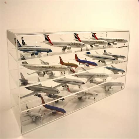 Layers Of Acrylic Model Plane Display Shelf Transparent - Buy Acrylic ...