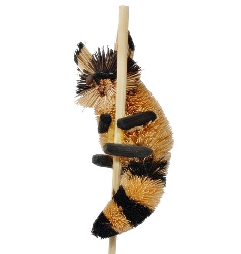 Brushart Bristle Brush Raccoon On A Stick