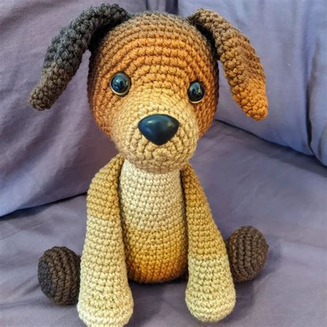 Crochet Dog Free Amigurumi Pattern - Amigurumi